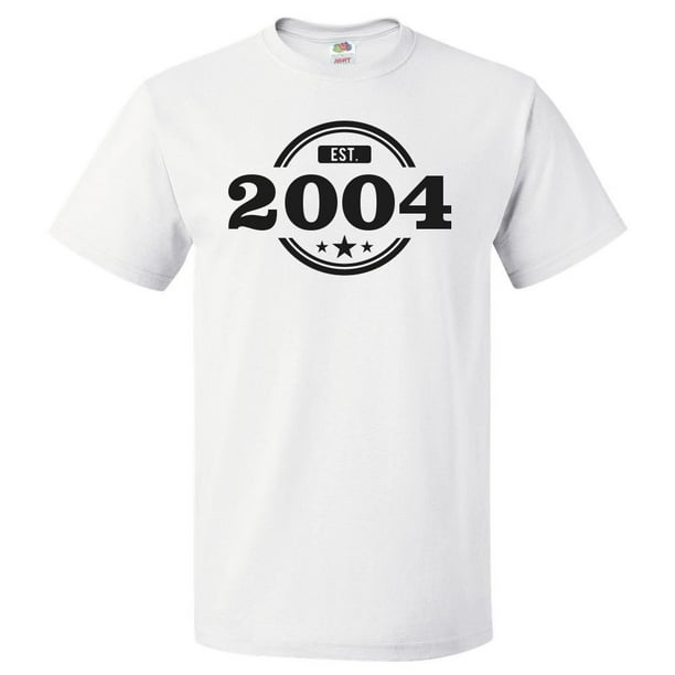 Establised Year 2004 EST Anniversary Cufflinks Establised Year 2004 EST Anniversary Cufflinks